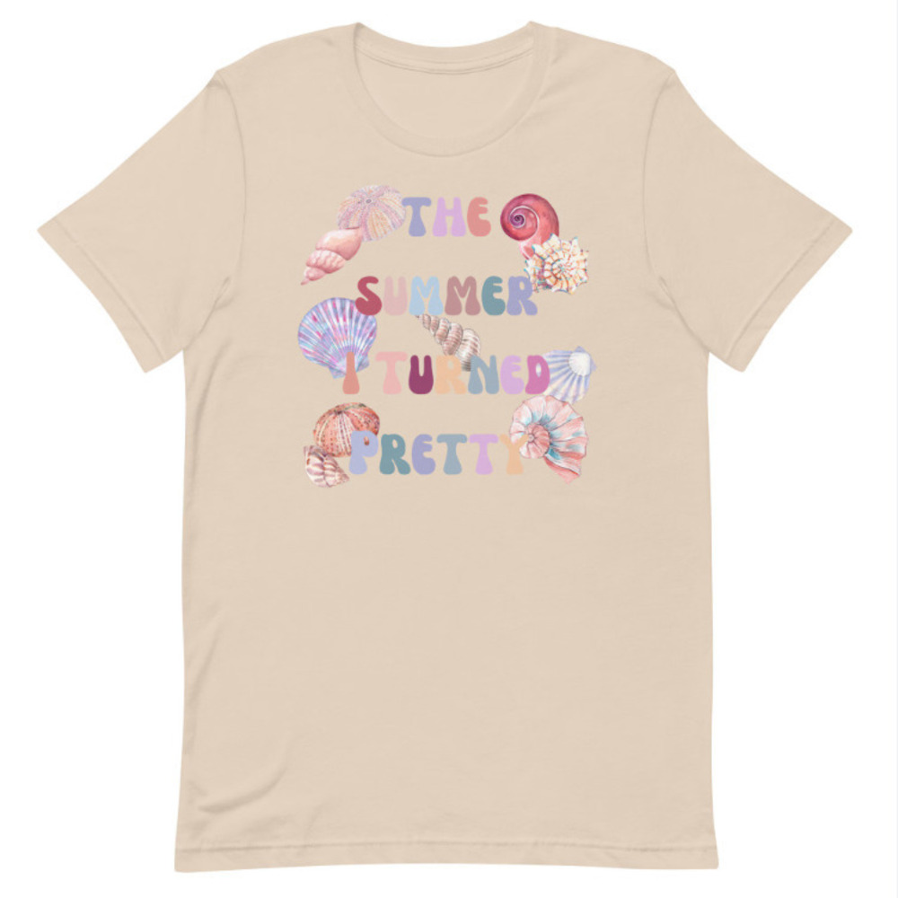 The Summer I Turned Pretty T-shirt Seashell Shirt Belly And Conrad Tshirt